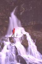 Click here to see Walker and Waterfall Postcard in more detail